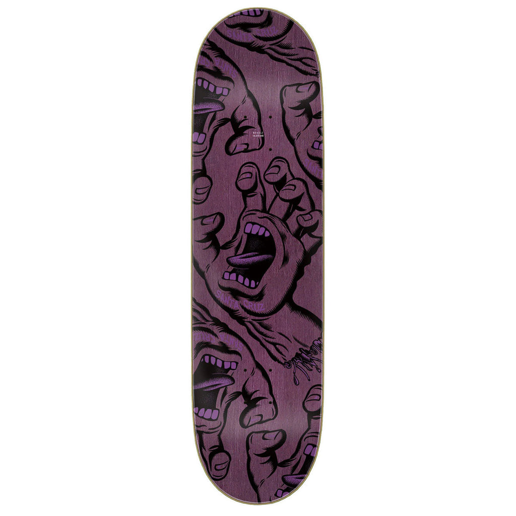 Santa Cruz Crowded Hand Skateboard Deck - 8.50"