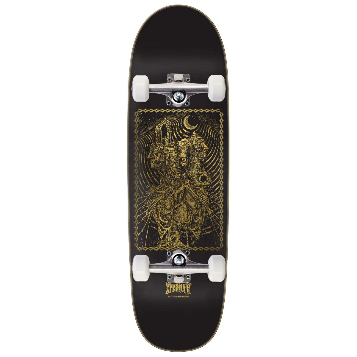 Creature Fortress LG VX Egg Skateboard Complete - 9.25"