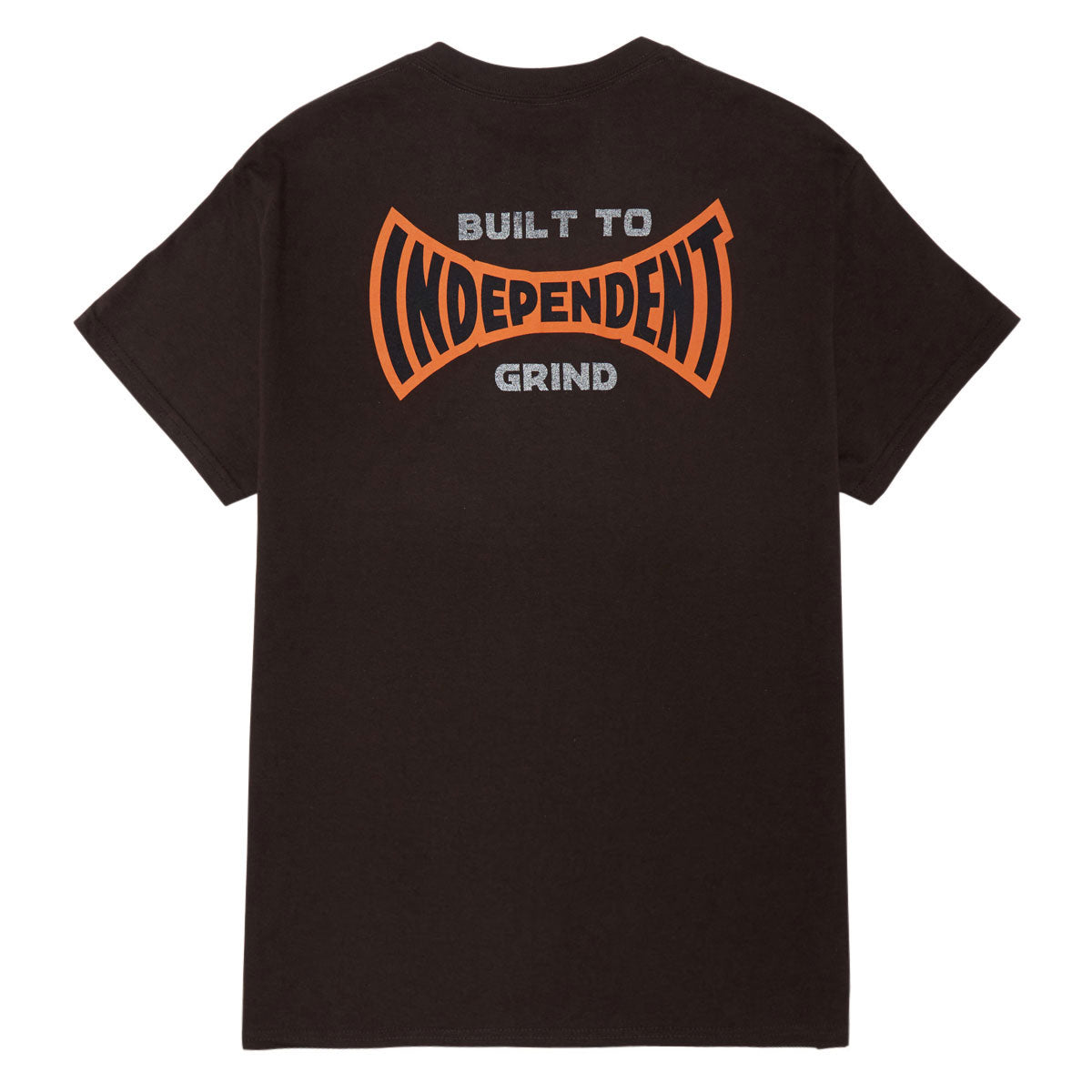 Independent Built To Grind T-Shirt - Dark Chocolate