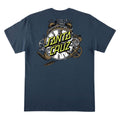 Santa Cruz Grabke Exploding Dot T-Shirt - Blue Dusk