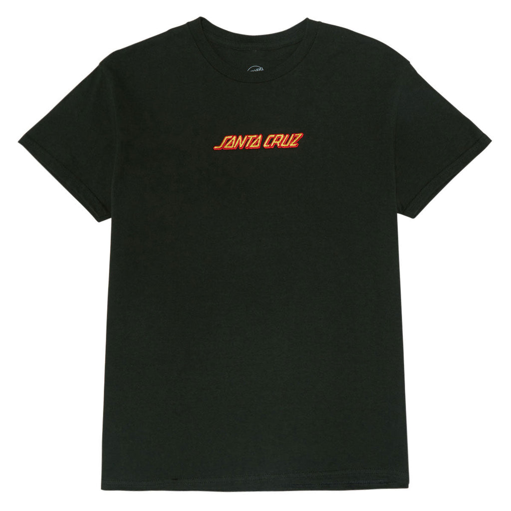 Santa Cruz Strip Embroidered T-Shirt - Forest