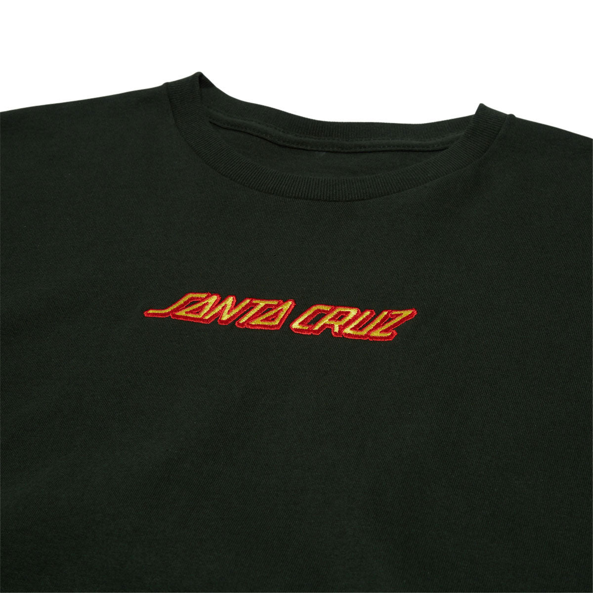 Santa Cruz Strip Embroidered T-Shirt - Forest