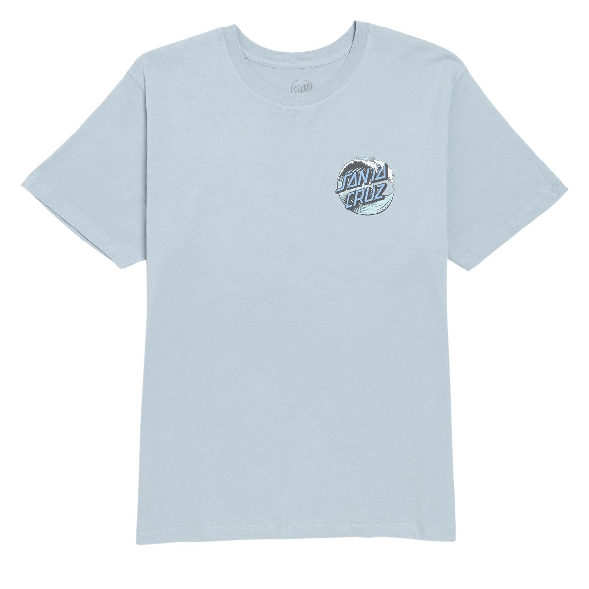 Santa Cruz Womens Wave Dot T-Shirt - Blue Fog
