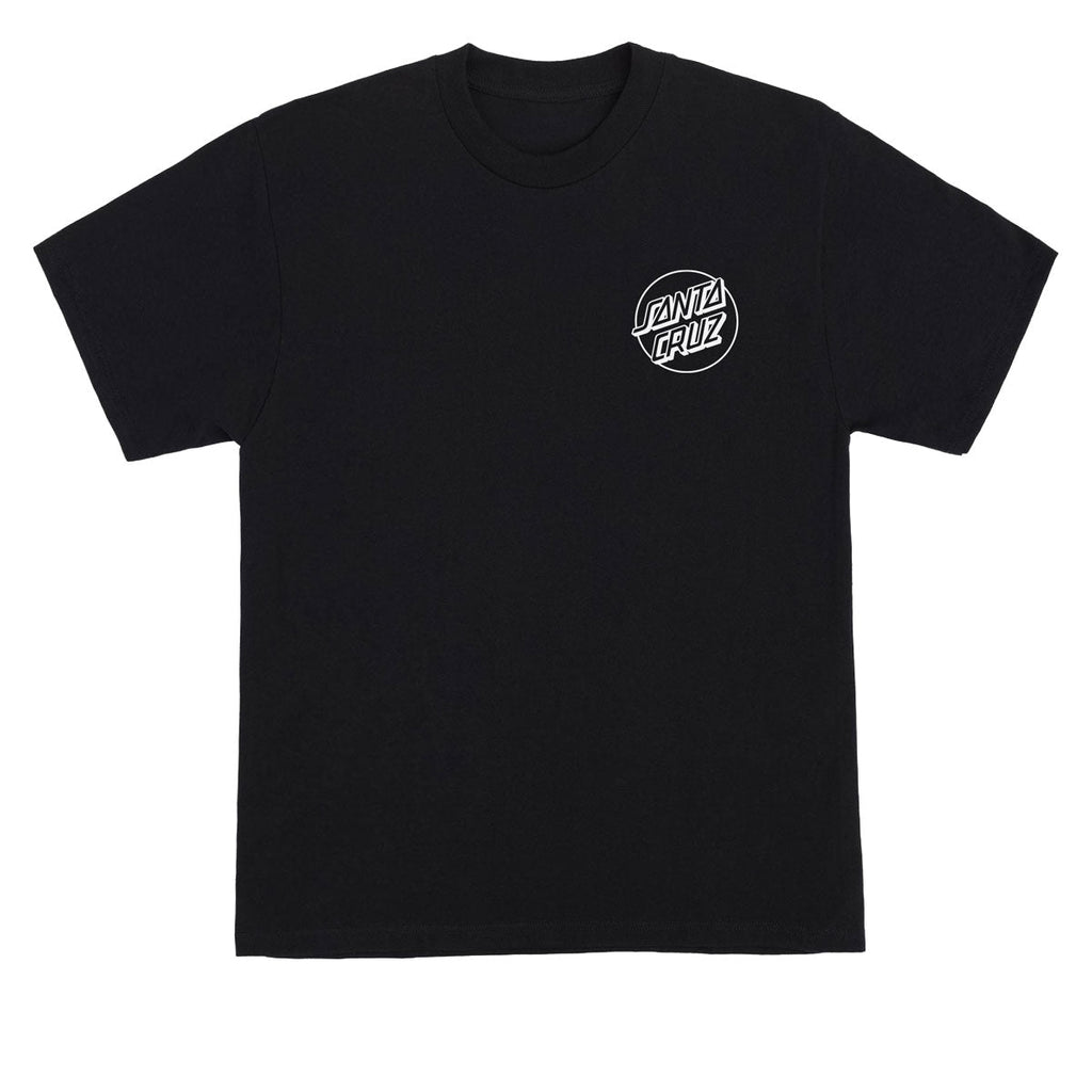 Santa Cruz Opus Dot Chest T-Shirt - Black