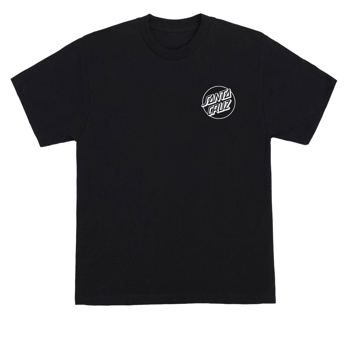 Santa Cruz Opus Dot Chest T-Shirt - Black