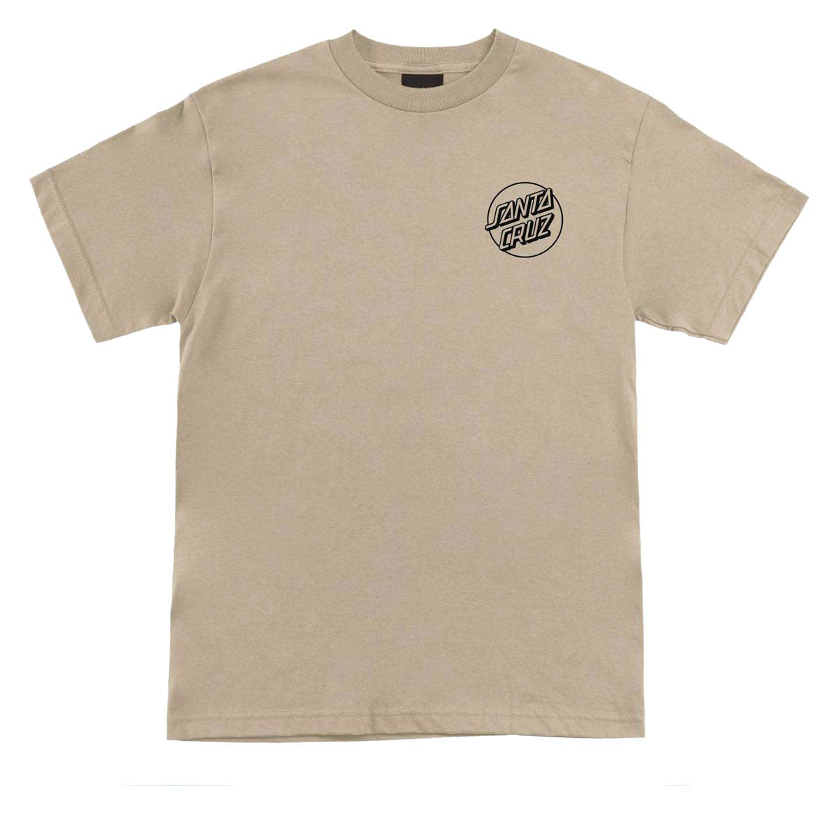 Santa Cruz Opus Dot Chest T-Shirt - Sand
