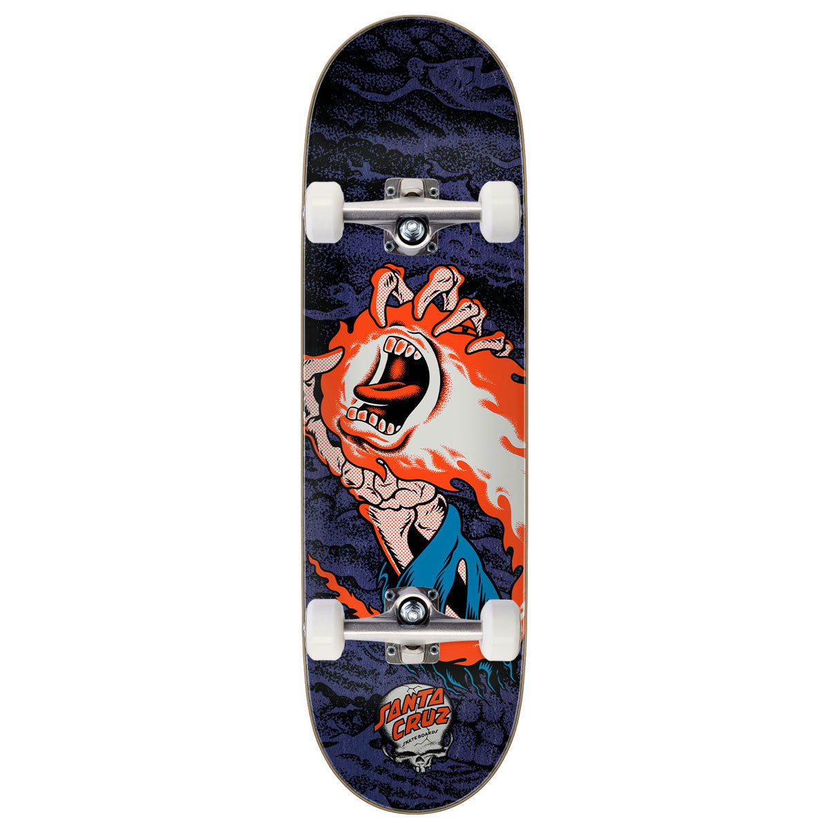 Santa Cruz Obrien Reaper Hand VX Skateboard Complete - 9.00"