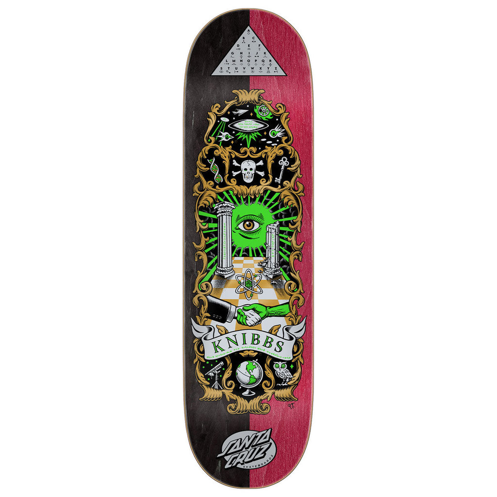 Santa Cruz Knibbs Cryptic II Pro Skateboard Deck - 8.50"