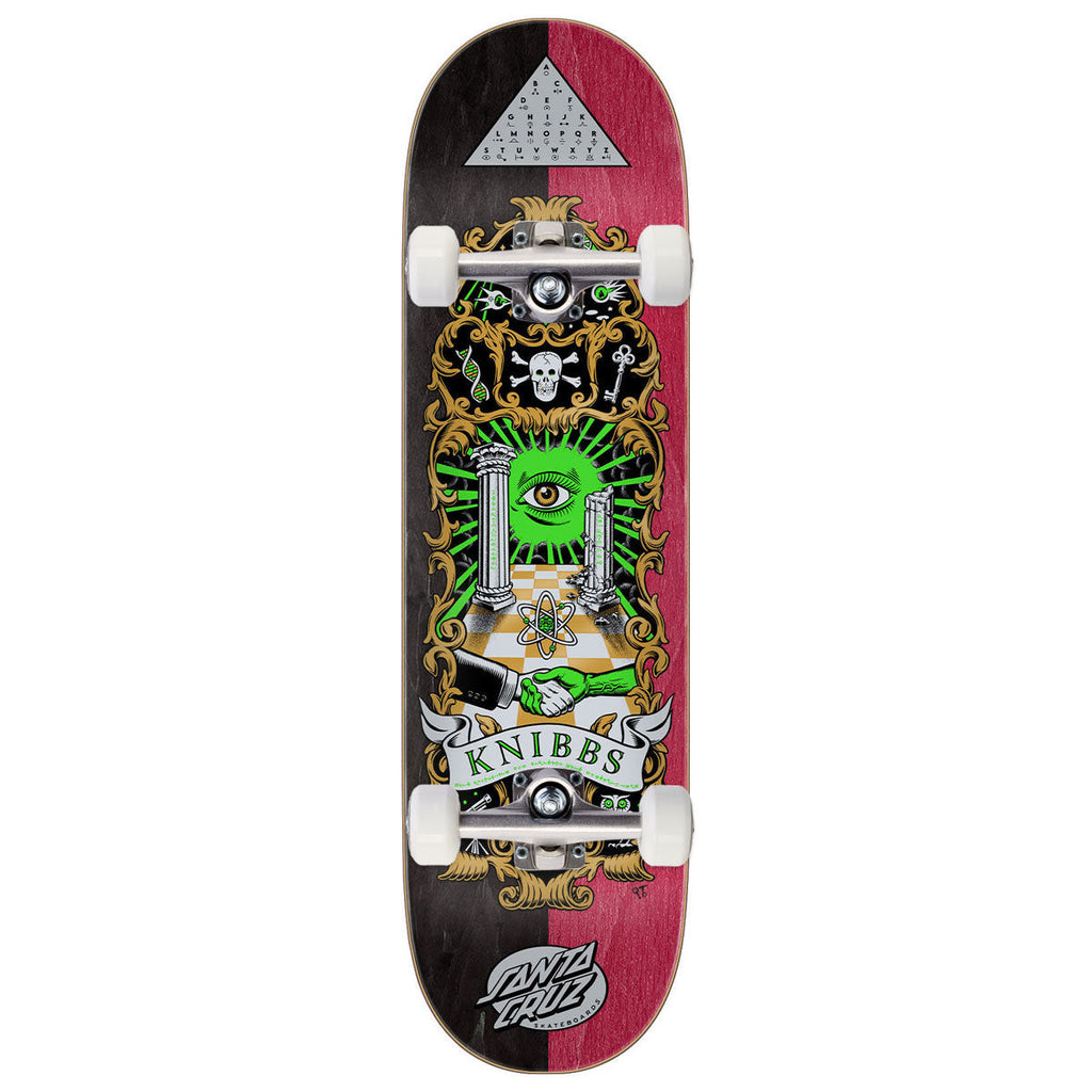 Santa Cruz Knibbs Cryptic II Pro Skateboard Complete - 8.50"