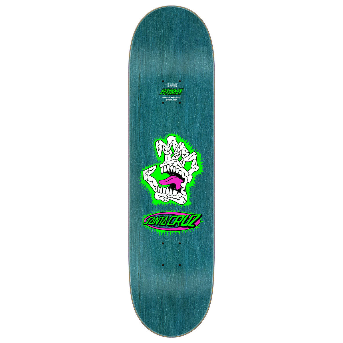 Santa Cruz Scribble Head FeelBase Skateboard Complete - 7.75"
