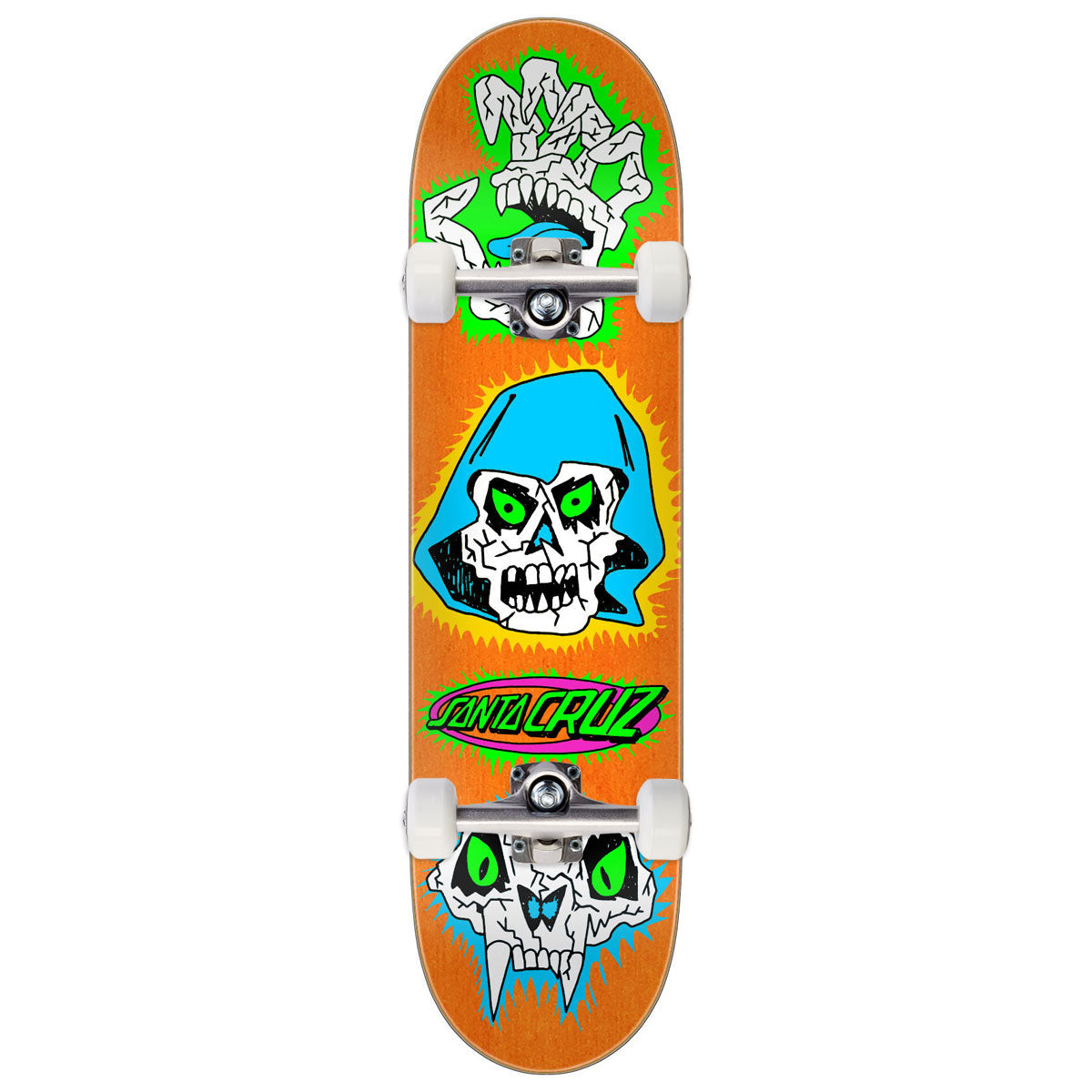 Santa Cruz Scribble Head FeelBase Skateboard Complete - 7.75"