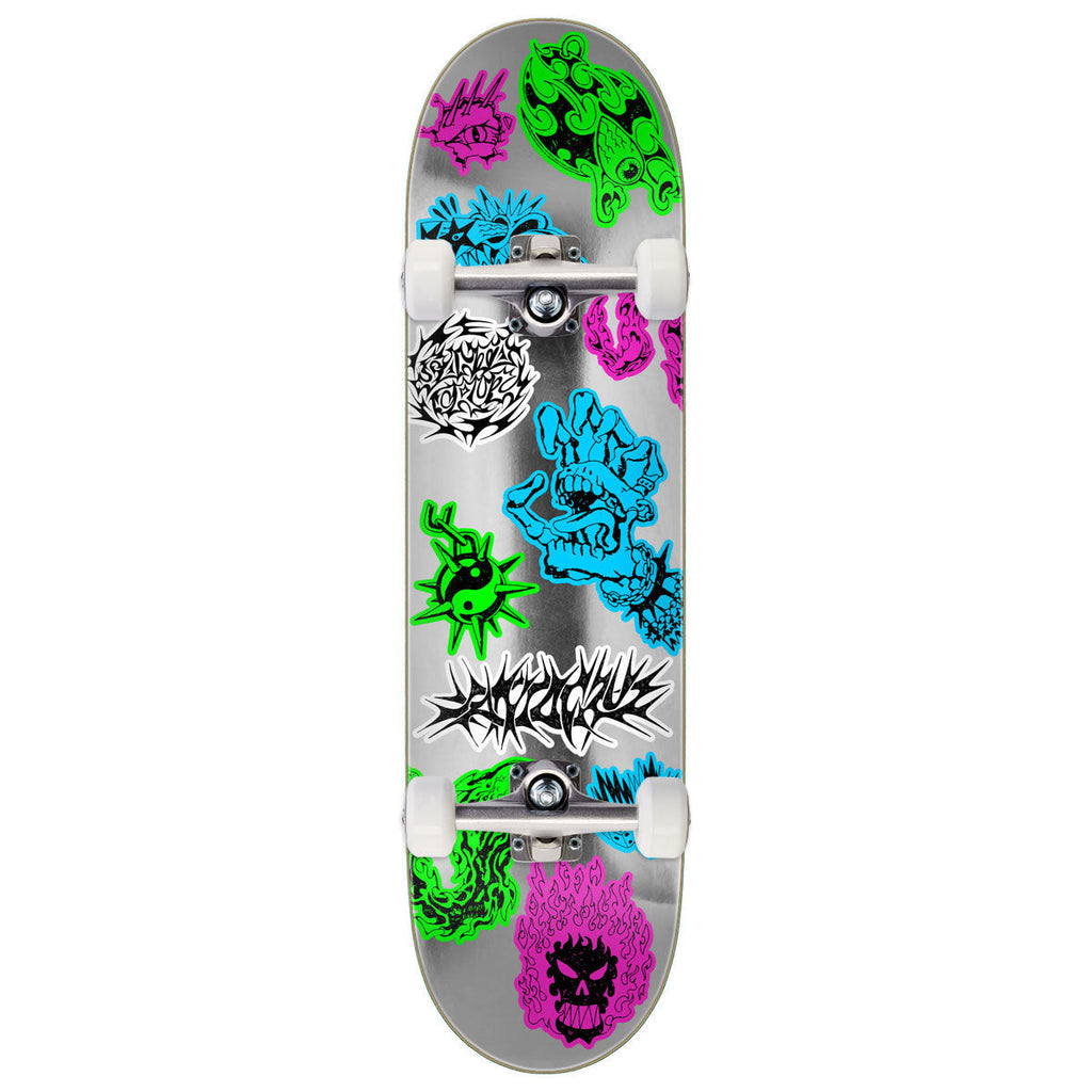 Santa Cruz Scribble Flash FeelBase Skateboard Complete - 8.00"