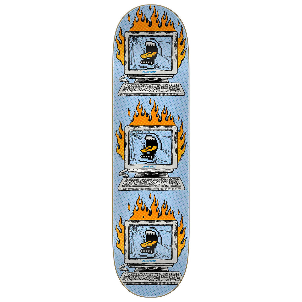 Santa Cruz Slef Destruct 7 Ply Birch Skateboard Deck - 8.25"