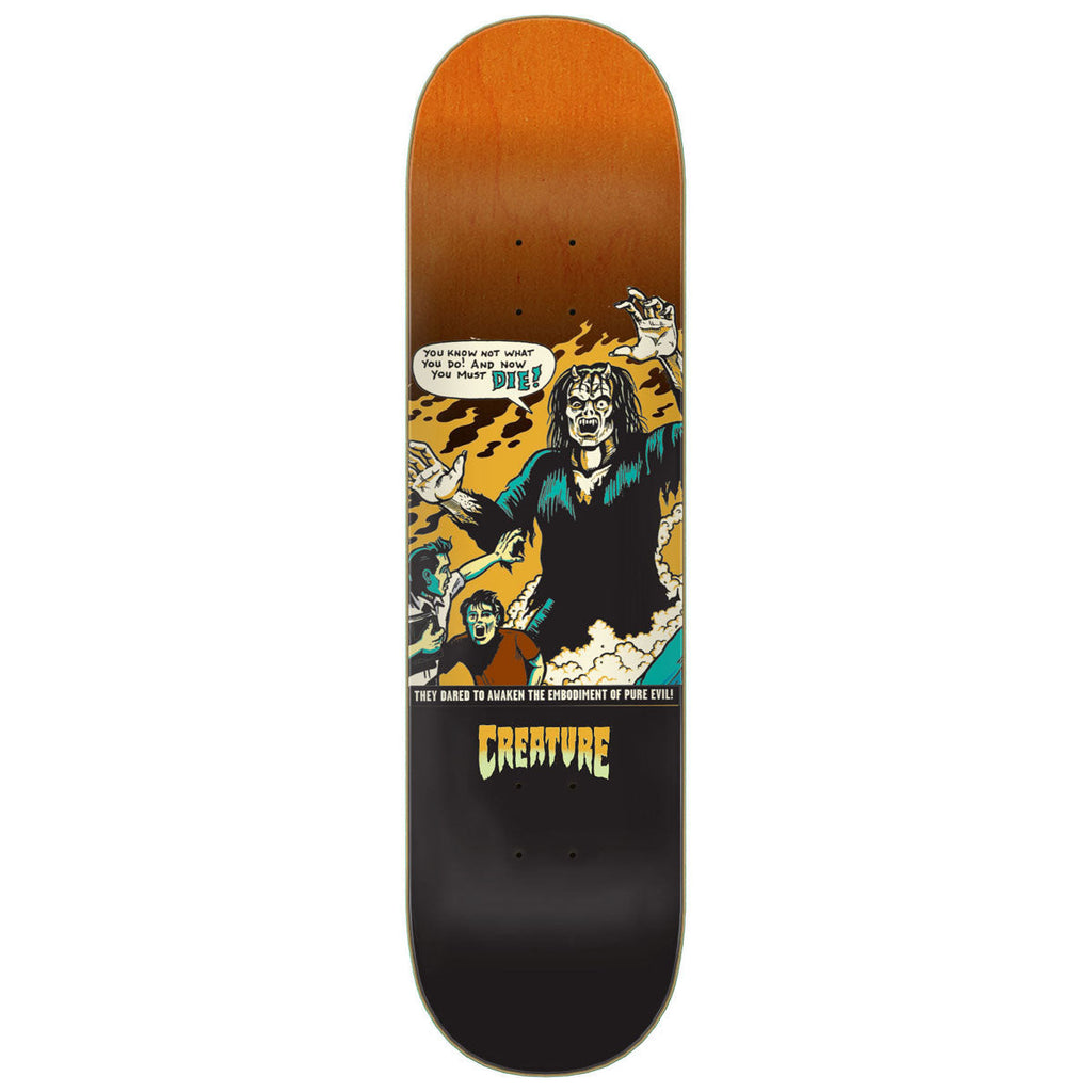 Creature Comicbook Relic Stumps 7 Ply Birch Skateboard Deck - 8.25"
