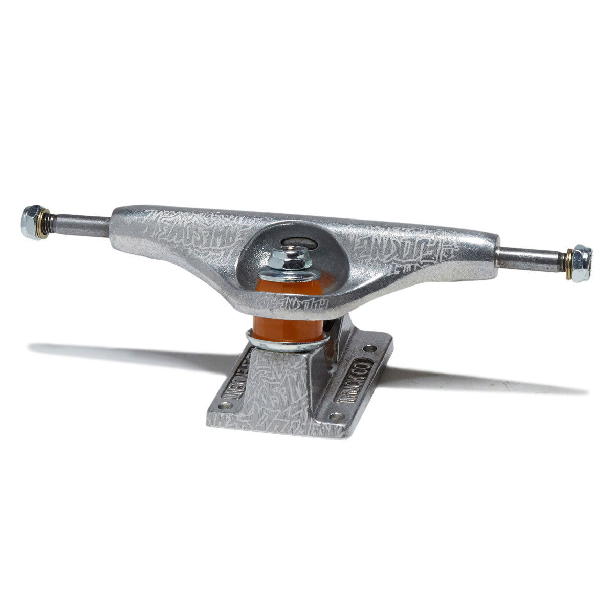 Independent x Fucking Awesome Stage 11 Hollow Burnt Stamp Skateboard Trucks - Silver - 144mm
