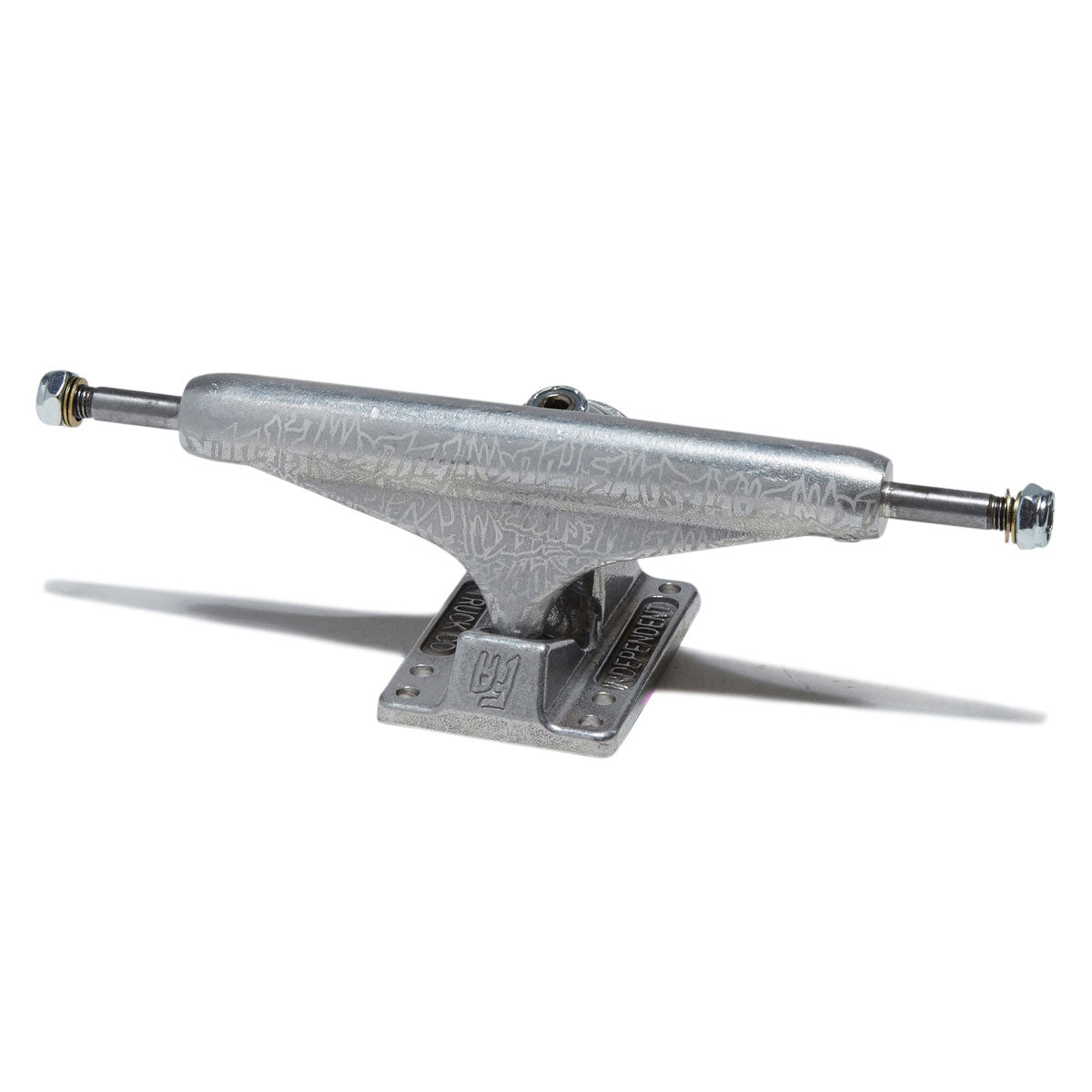 Independent x Fucking Awesome Stage 11 Hollow Burnt Stamp Skateboard Trucks - Silver - 159mm