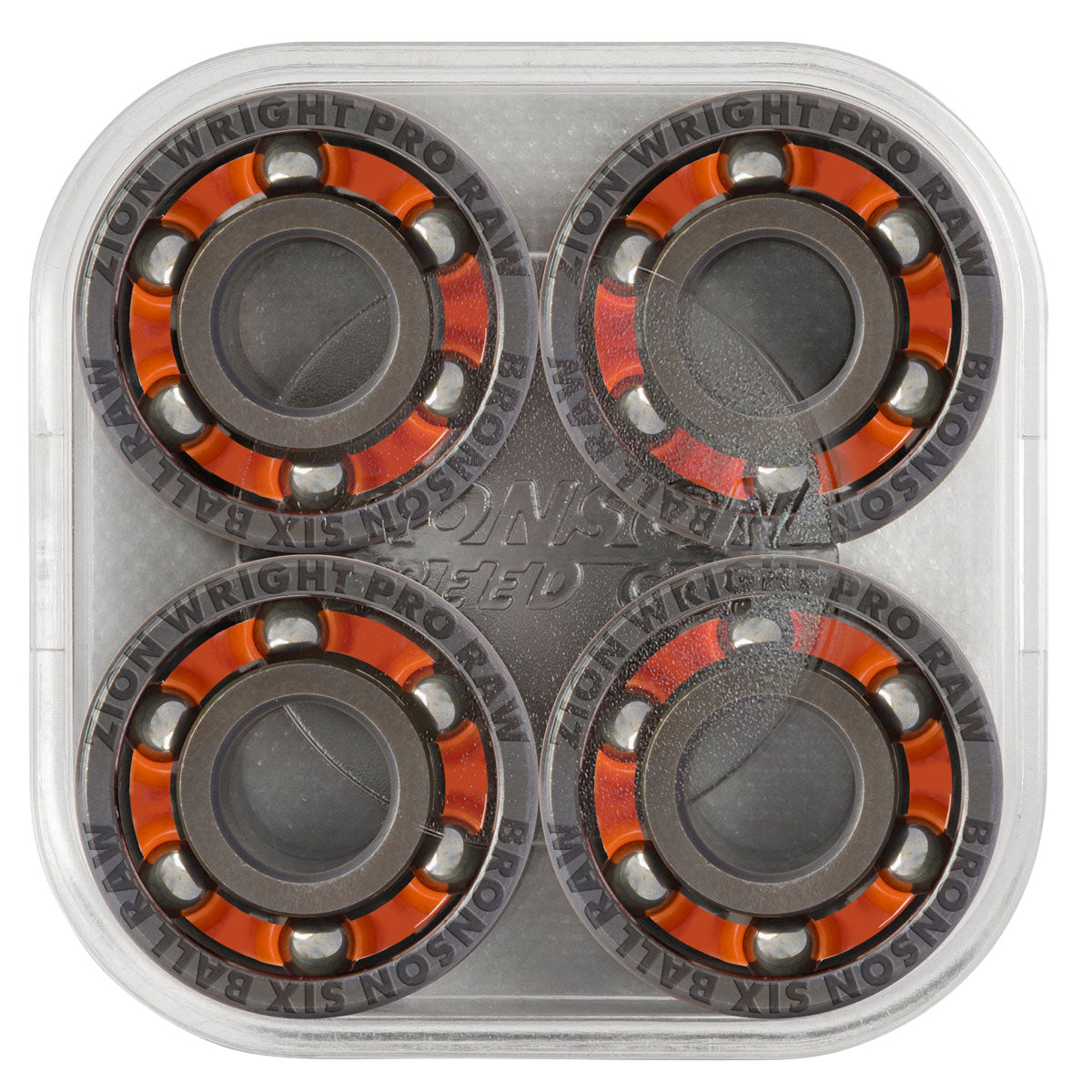 Bronson Zion Wright Pro 6-Ball Raw Bearings