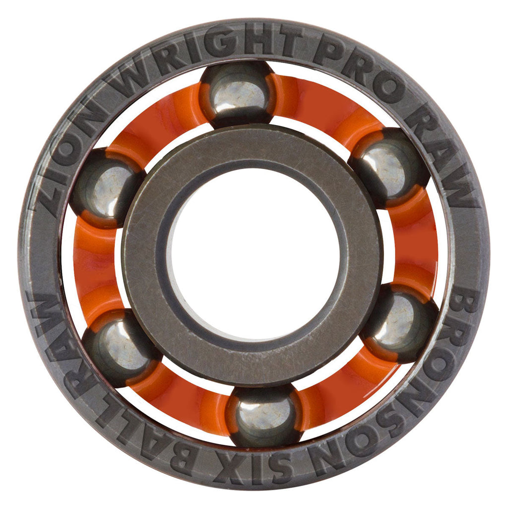 Bronson Zion Wright Pro 6-Ball Raw Bearings