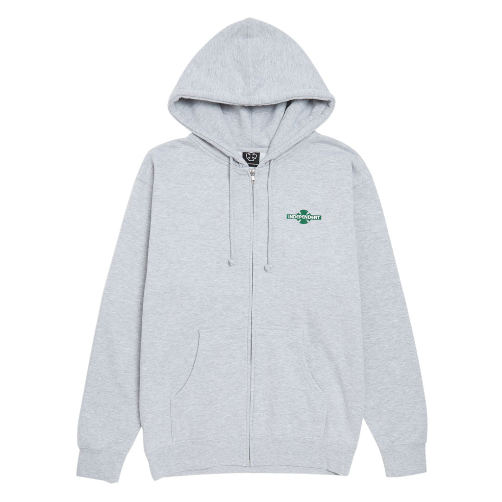 Independent OGBC Legacy Zip Hoodie - Grey Heather