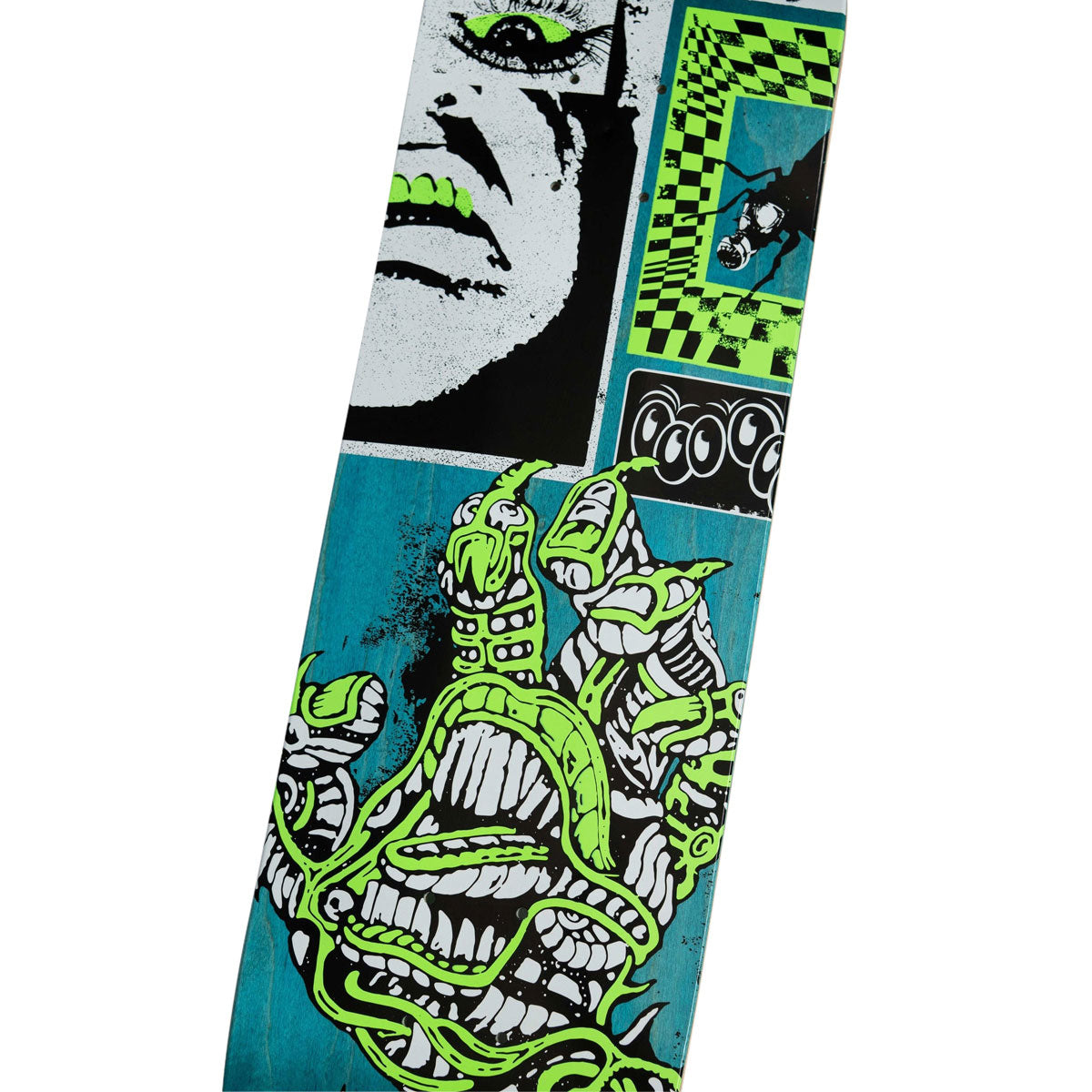 Santa Cruz Scourge Hand FeelBase Skateboard Deck - 8.00"