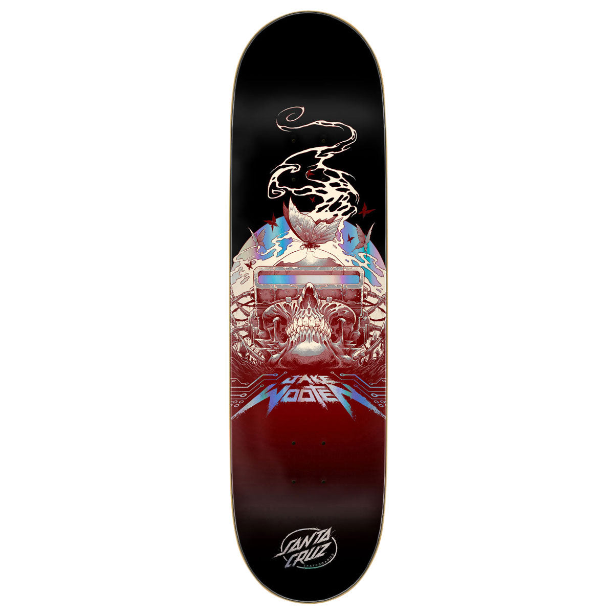 Santa Cruz Wooten Cyber 2026 VX Skateboard Deck - 8.50"