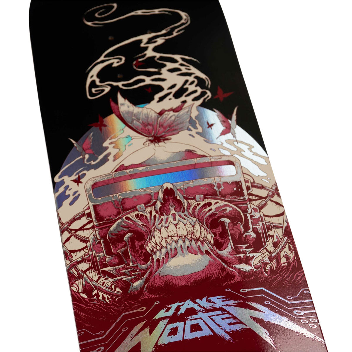 Santa Cruz Wooten Cyber 2026 VX Skateboard Deck - 8.50"