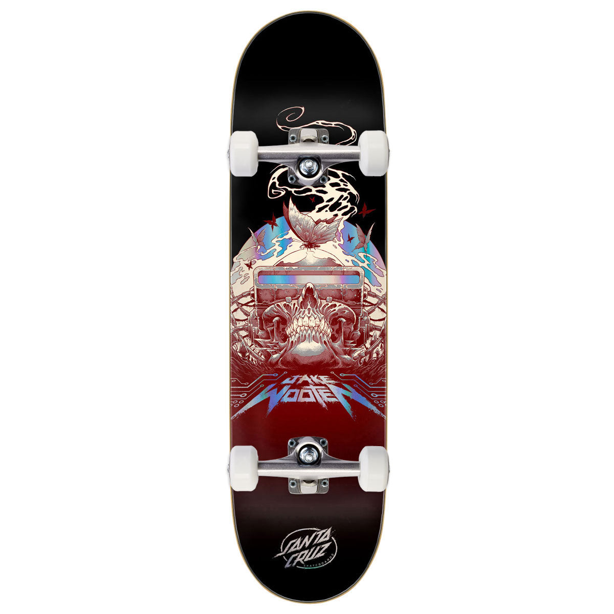 Santa Cruz Wooten Cyber 2026 VX Skateboard Complete - 8.50"