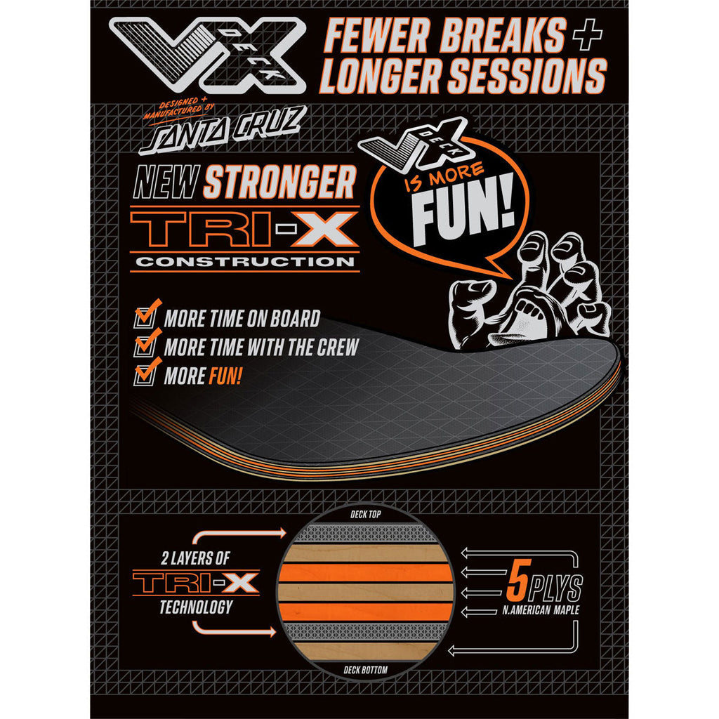 Santa Cruz McCoy Battle VX Skateboard Complete - 8.25"