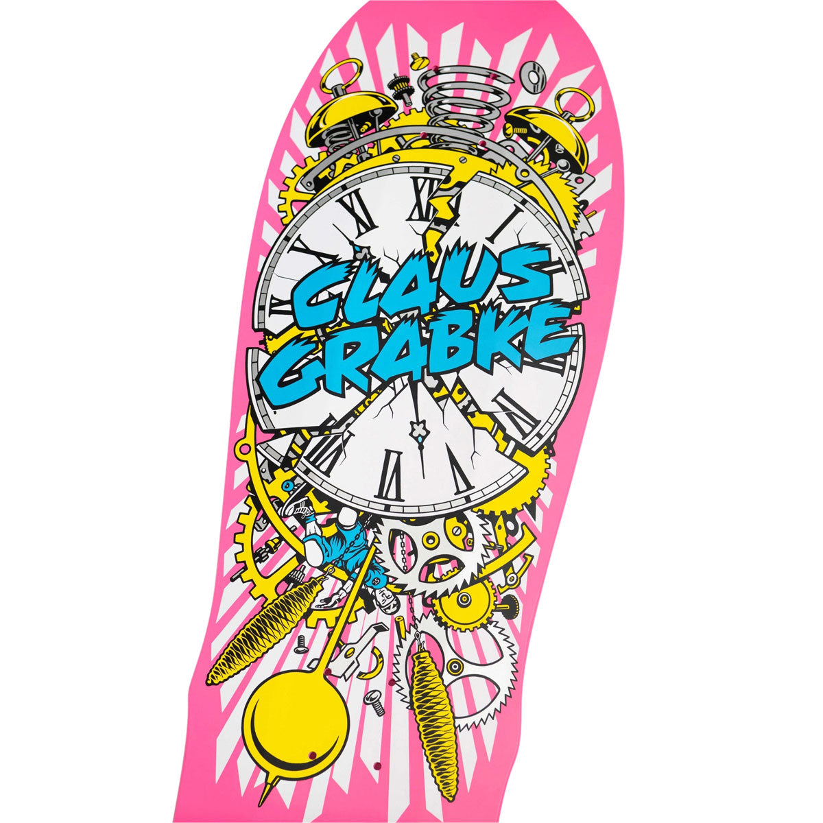 Santa Cruz Grabke Exploding Clock 2026 Reissue Skateboard Deck - 10.04"