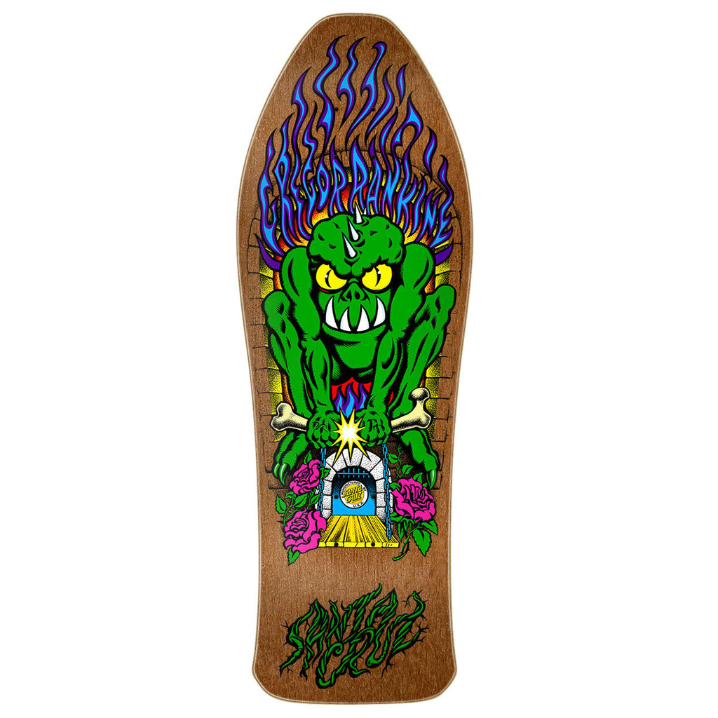 Santa Cruz Rankine Monster Reissue Skateboard Deck - 10.39"