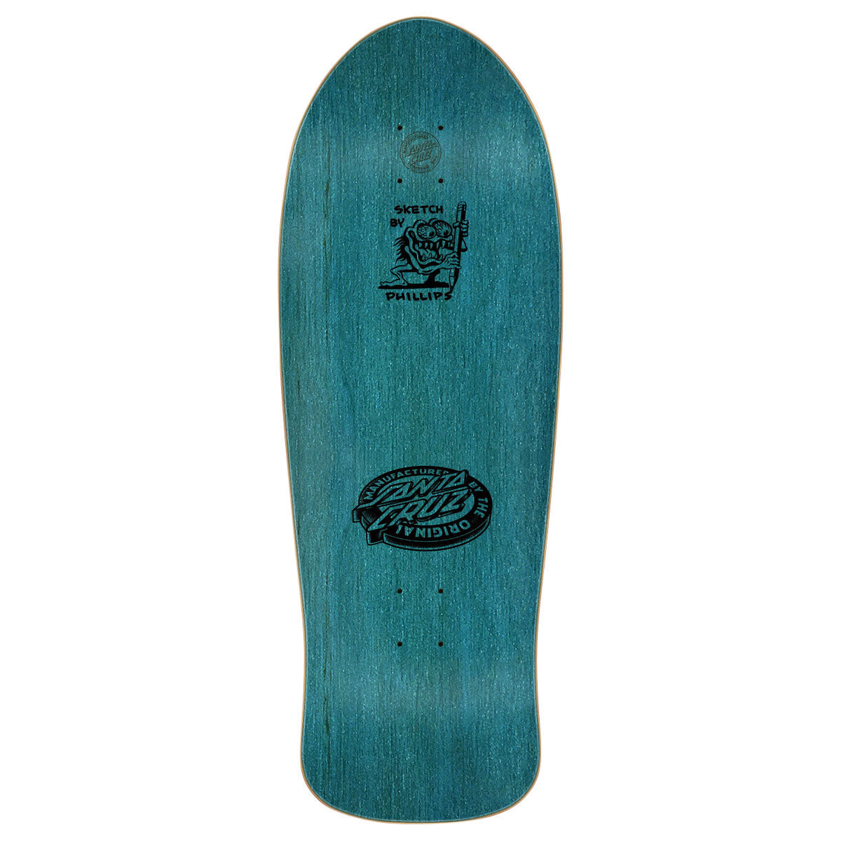 Santa Cruz Natas Sketch Panther Reissue Skateboard Complete - 10.54"