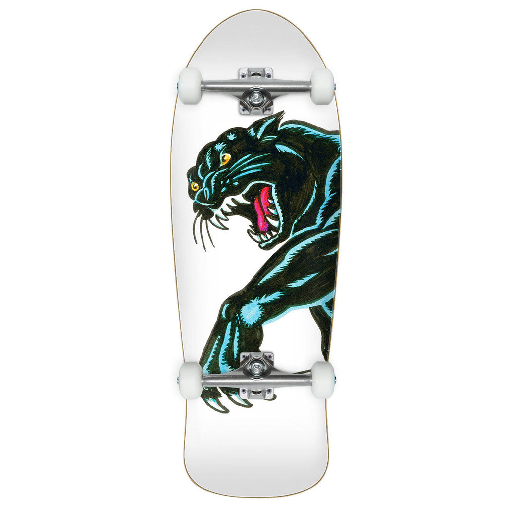 Santa Cruz Natas Sketch Panther Reissue Skateboard Complete - 10.54"