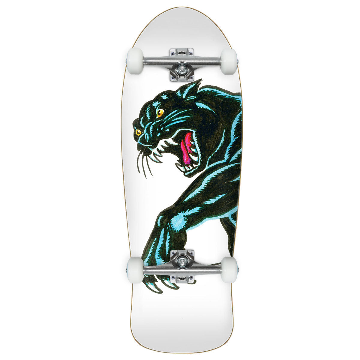 Santa Cruz Natas Sketch Panther Reissue Skateboard Complete - 10.54"