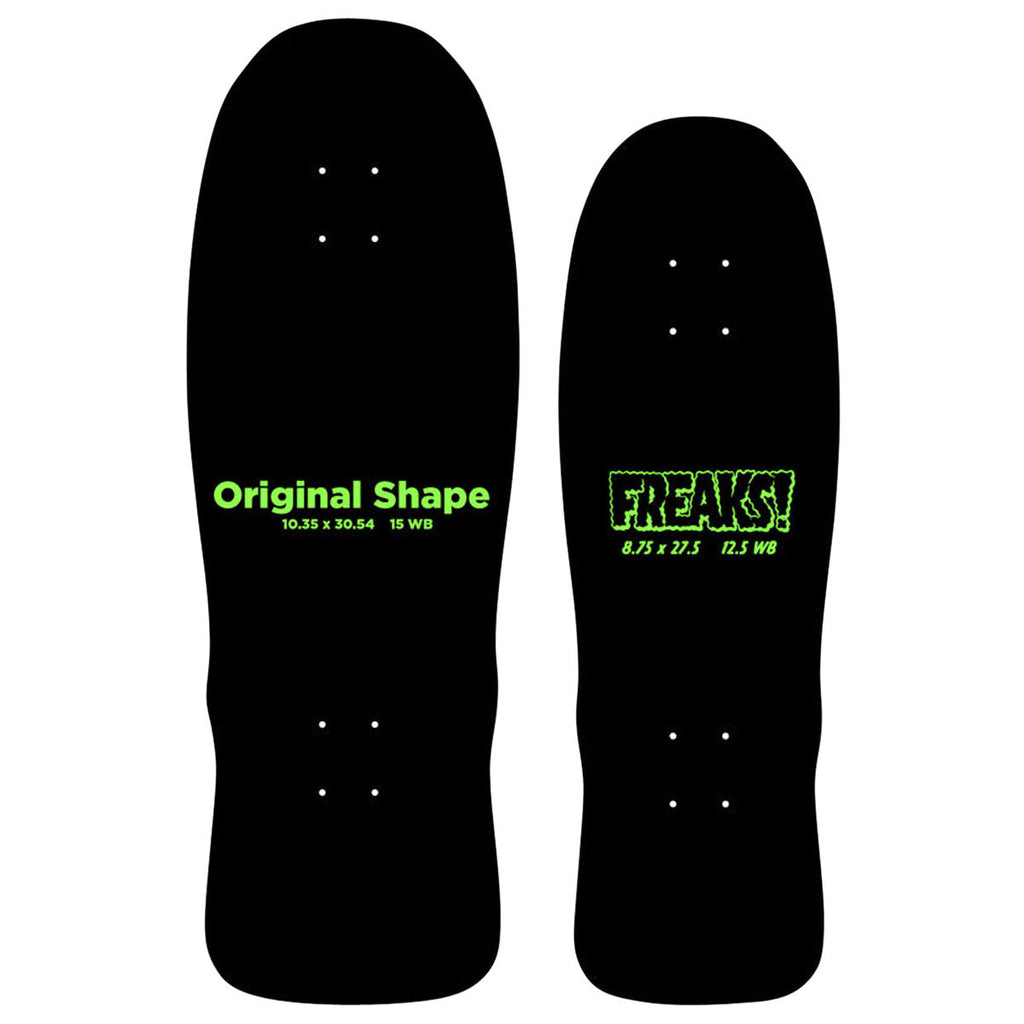 Santa Cruz Winkowski Dope Planet Micro Freaks Skateboard Deck - 8.75"
