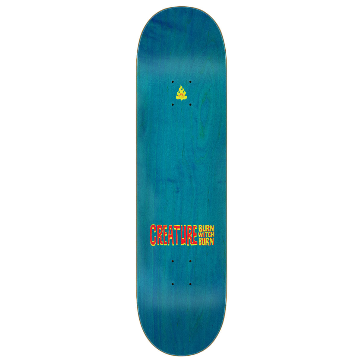 Creature Burn Witch Burn 7 Ply Birch Skateboard Deck - 8.25"