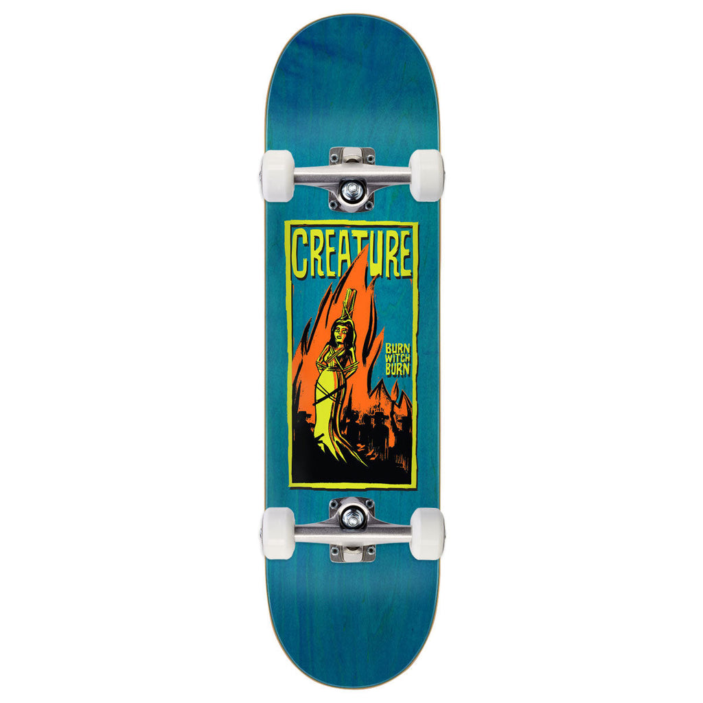 Creature Burn Witch Burn 7 Ply Birch Skateboard Complete - 8.25"