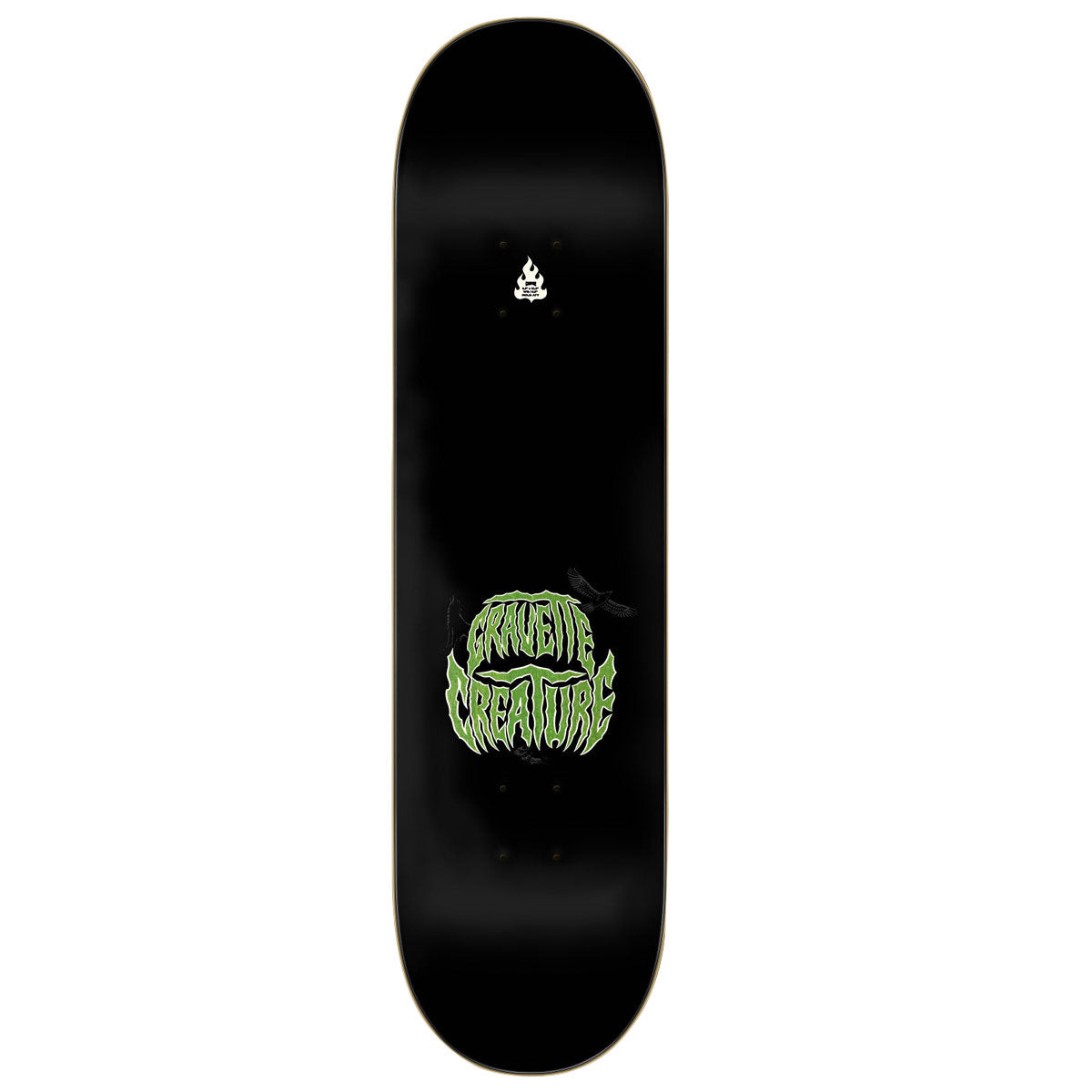 Creature Gravette Hippie Skull IV Pro Skateboard Deck - 8.30"
