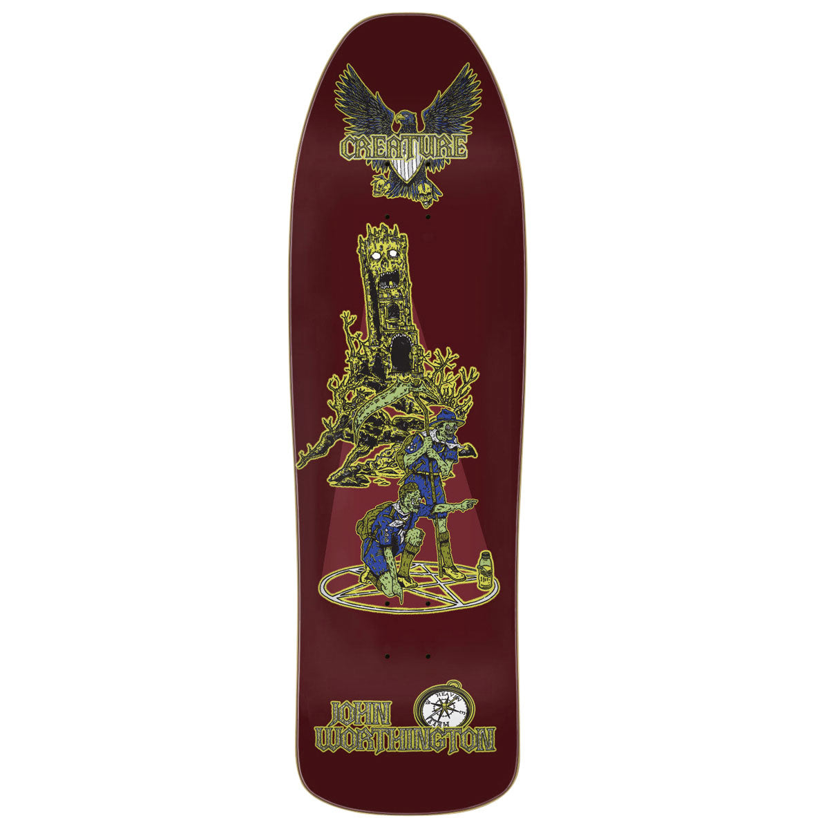 Creature Worthington Scout VX Skateboard Deck - 9.35"
