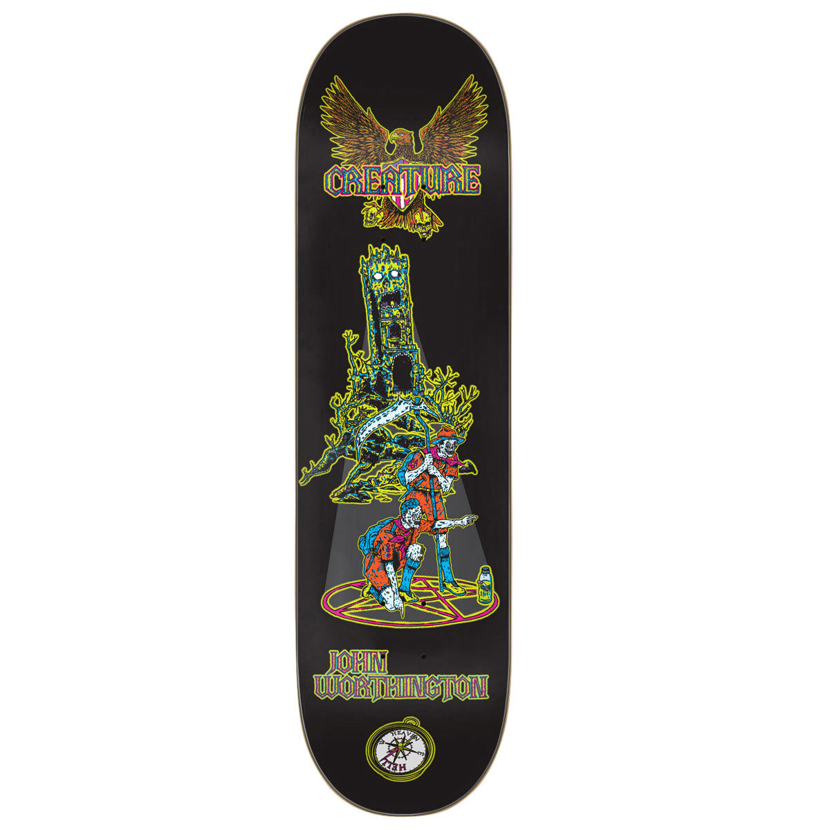 Creature Worthington Scout VX Skateboard Deck - 8.60"