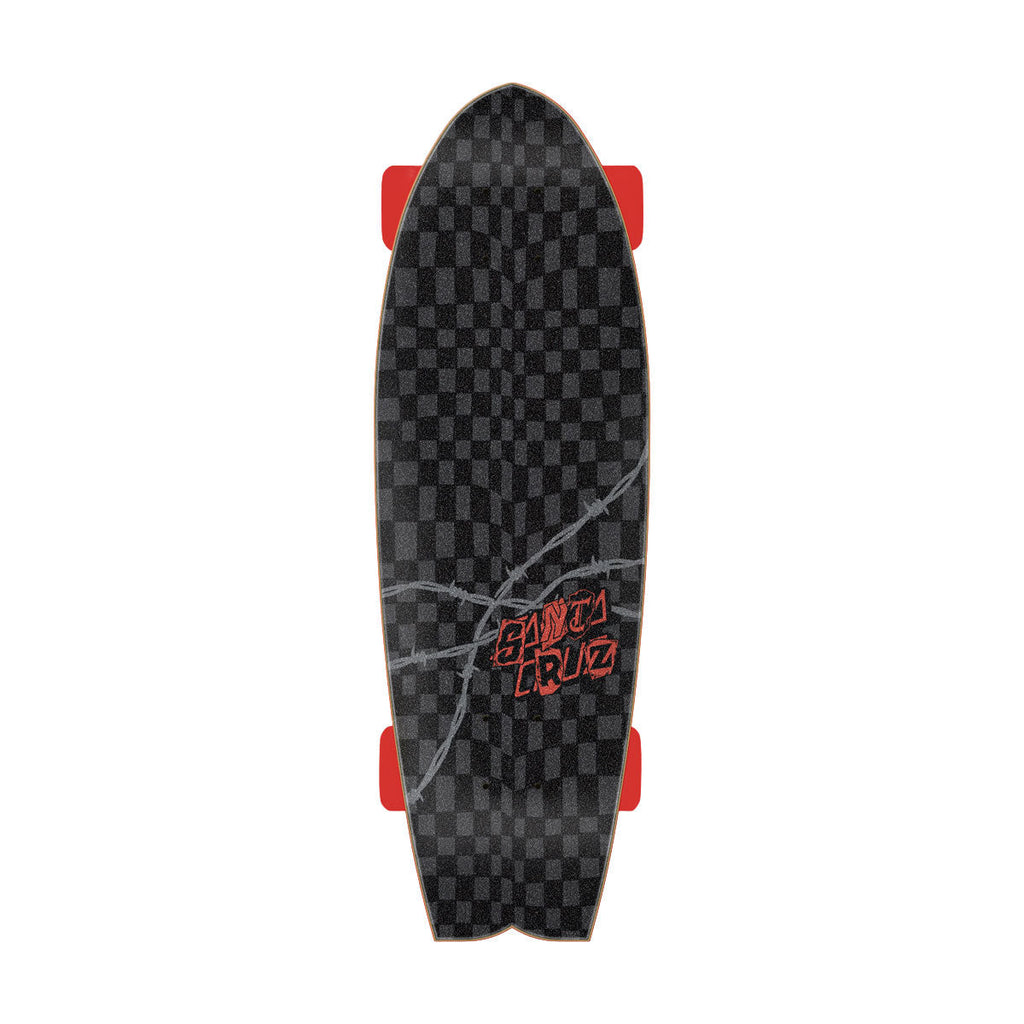 Santa Cruz Pay Off Dot Pre-Built Cruiser Skateboard Complete - 8.81"