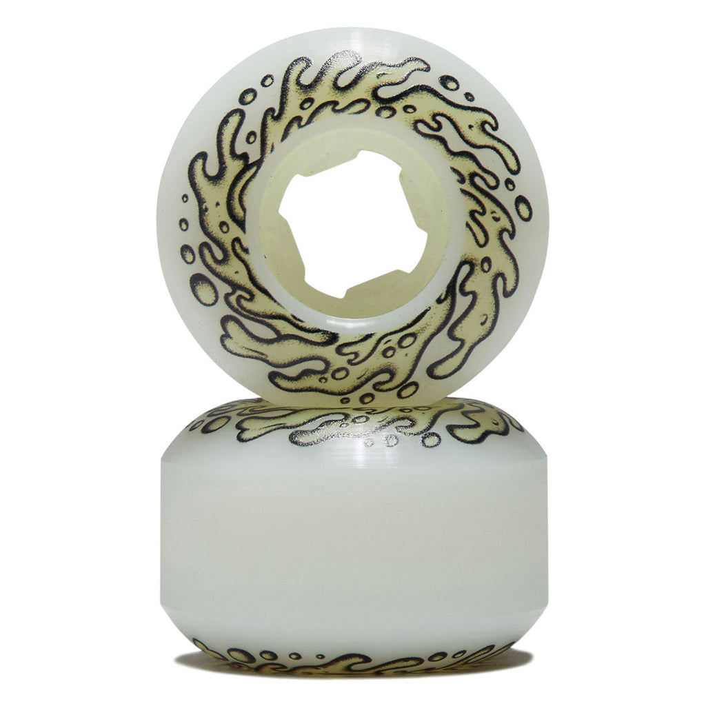 Slime Balls Sour Milk Mini Chubbies 99a Skateboard Wheels - White - 45mm