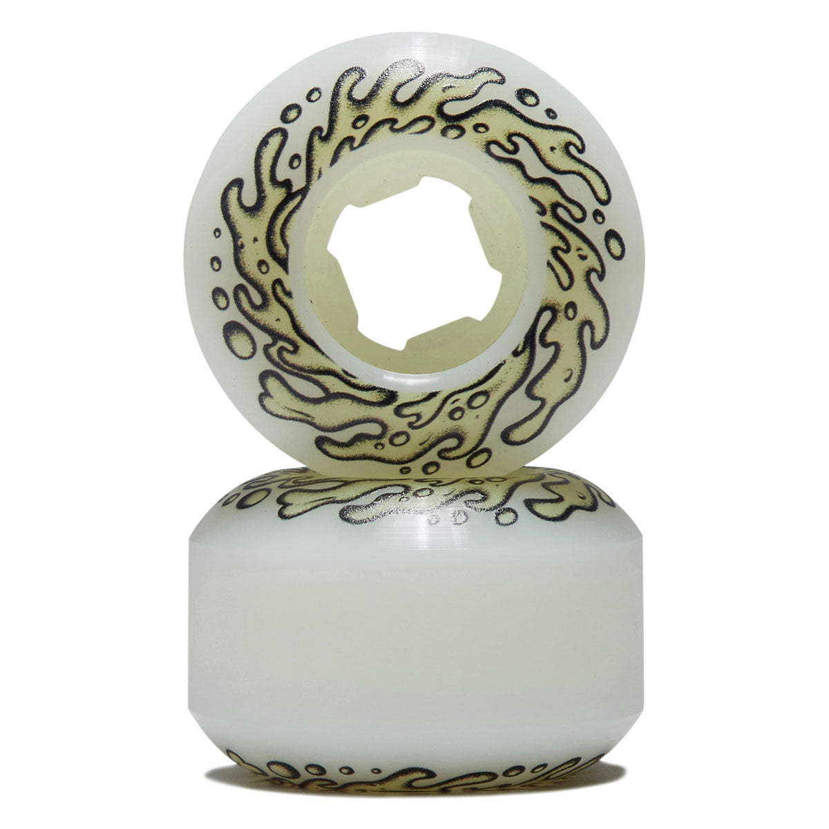 Slime Balls Sour Milk Mini Chubbies 99a Skateboard Wheels - White - 45mm