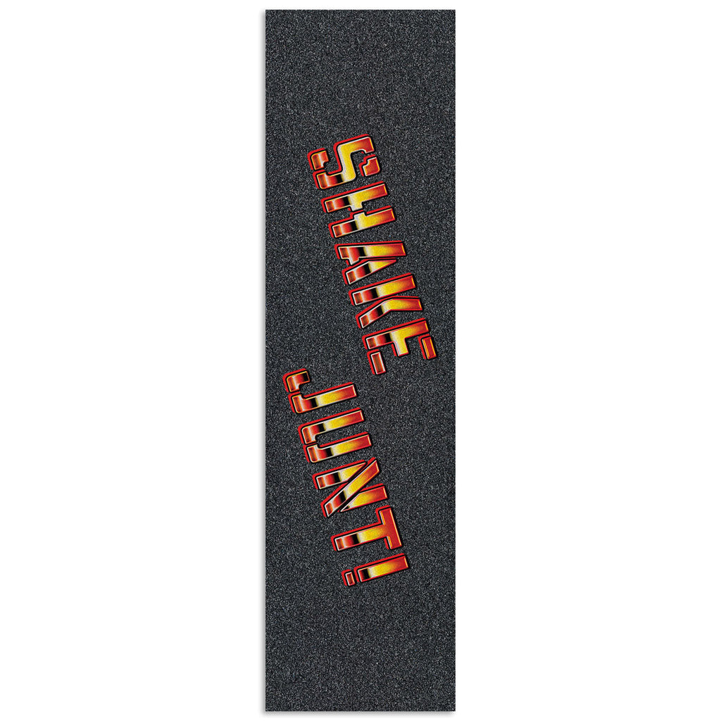 Shake Junt Big Spray Logo Grip tape - Black/Red Chrome