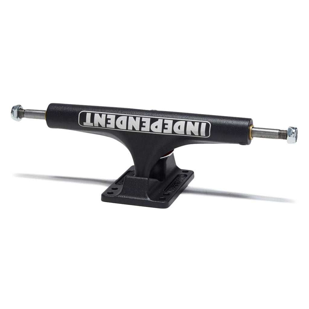 Independent Stage 4 Hollow Full Bar Skateboard Trucks - Black - 166mm