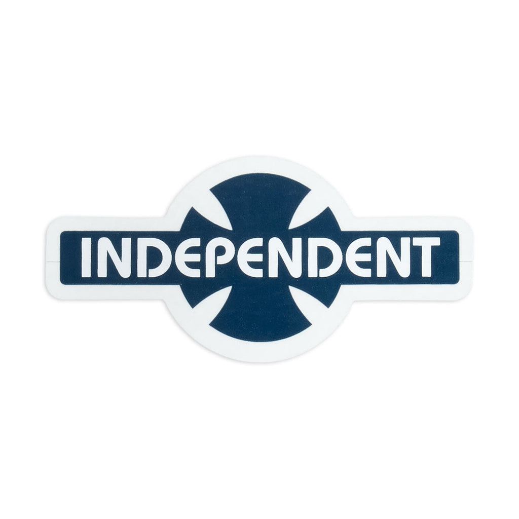 Independent OGBC Legacy Clear 4" Sticker - Navy