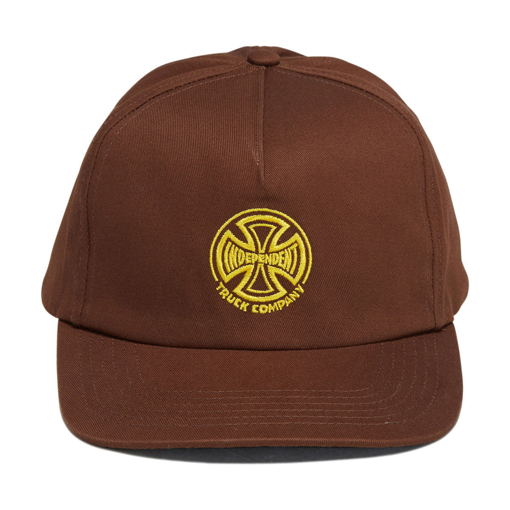 Independent Truck Co Legacy Snapback Hat - Brown