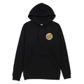 Santa Cruz Tie Dye Dot Chest Hoodie - Black