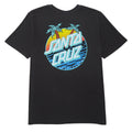 Santa Cruz Womens Retreat Dot T-Shirt - Vintage Black
