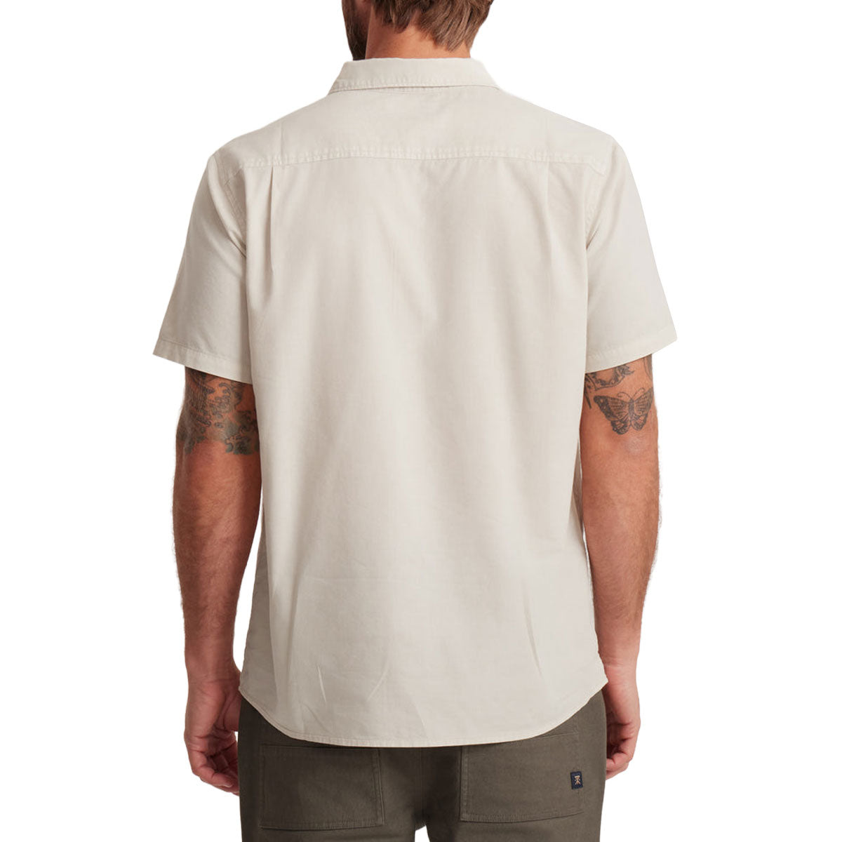 Roark Made To Fade Shirt - Washed Bone
