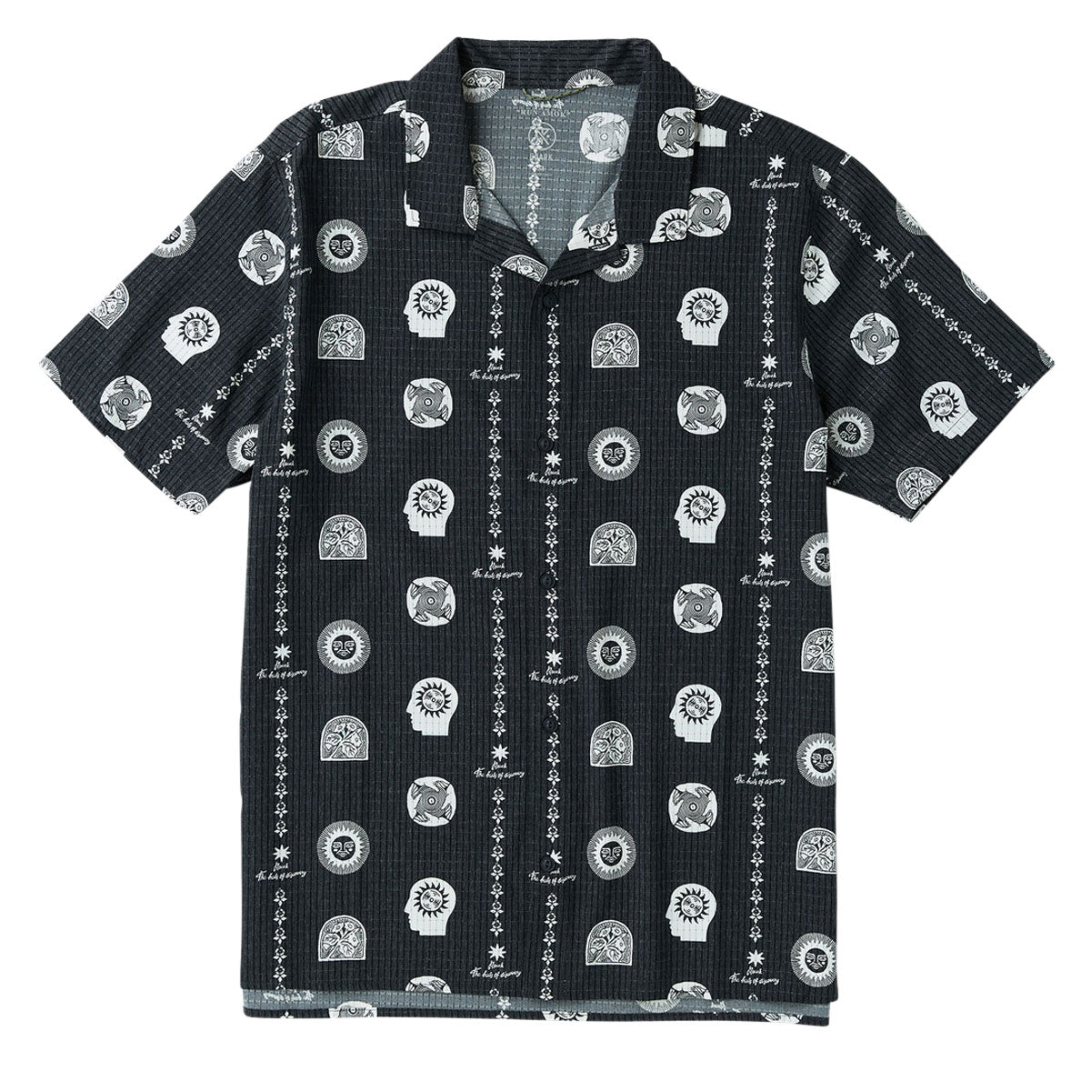 Roark Bless Up Trail Shirt - Black Print